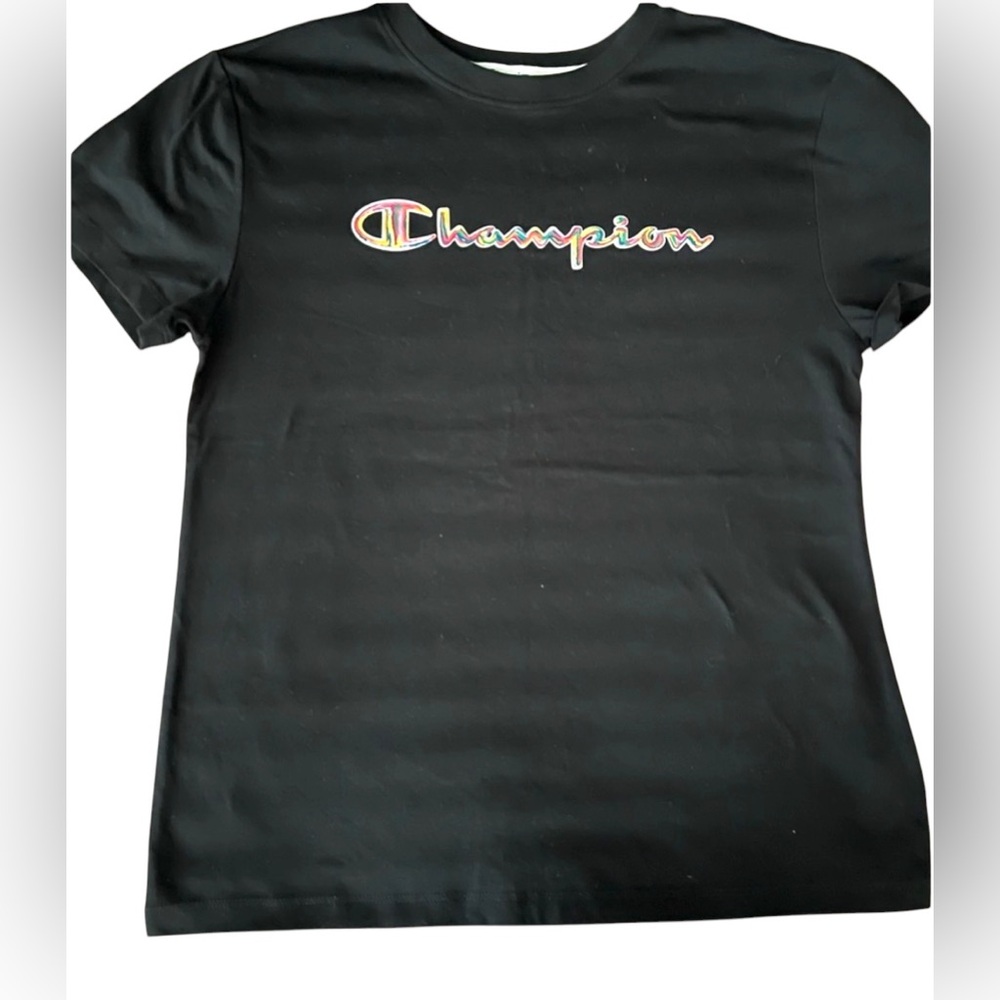 Champion Black T-Shirt